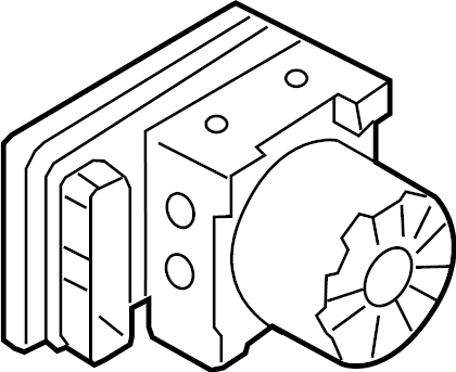 View BCYA437A0B ABS Hydraulic Assembly Full-Sized Product Image