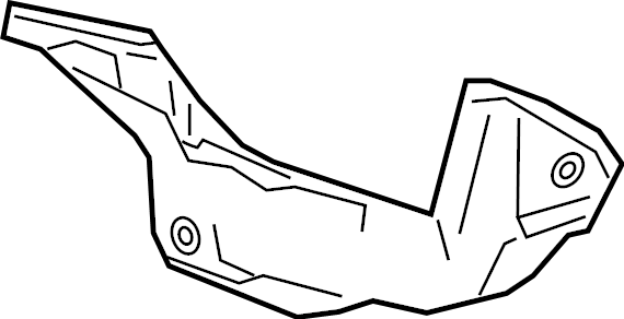 View PEDL133K0 Exhaust Manifold Heat Shield (Lower) Full-Sized Product Image