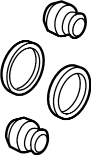 View BCYA3326Z Disc Brake Caliper Seal Kit (Front) Full-Sized Product Image