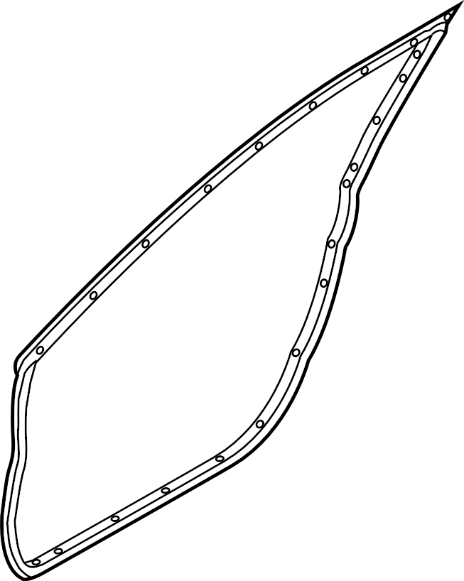 View BDTS58760B Door Weatherstrip. Weatherstrip, Door. (Right) Full-Sized Product Image
