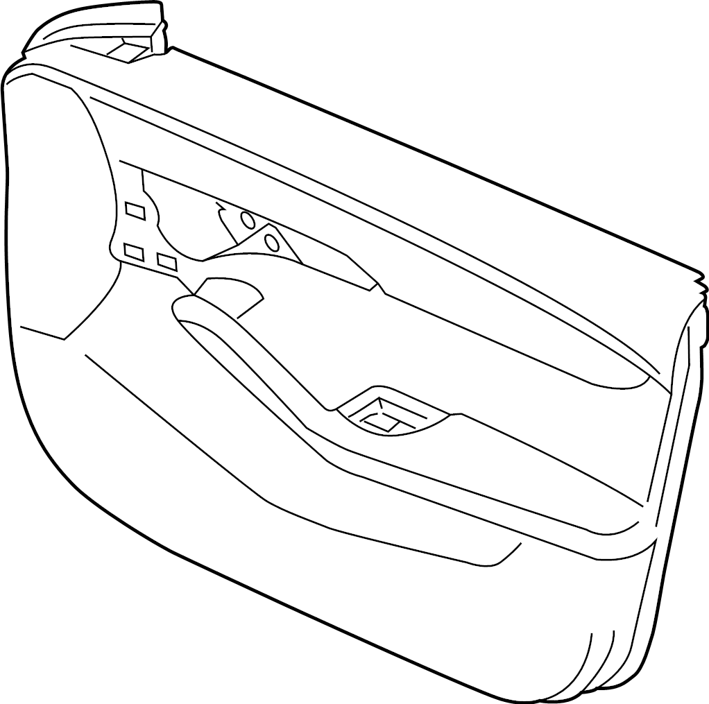 View BEDP68420D27 Door trim panel. (Right) Full-Sized Product Image