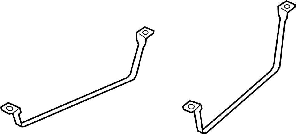 View BEET42710 Fuel Tank Strap (Right) Full-Sized Product Image