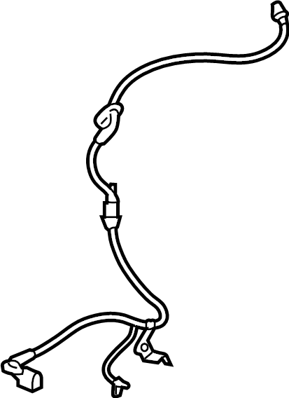 View BCKA437EYD ABS Wheel Speed Sensor (Left) Full-Sized Product Image