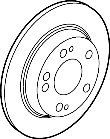View B45G26251B Disc Brake Rotor Full-Sized Product Image