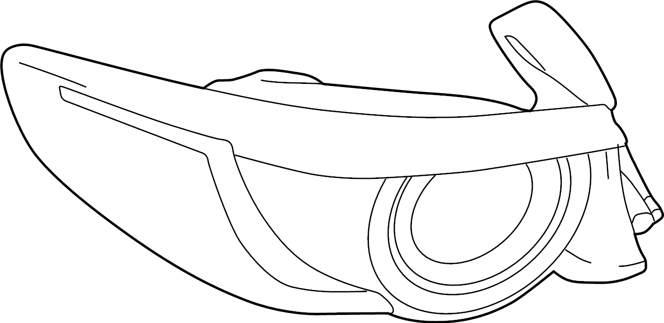 View BGEC51160B Lamp, Combination. Tail Lamp Assembly. (Left, Rear) Full-Sized Product Image