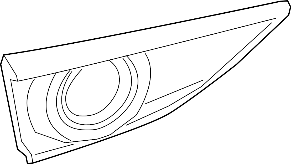 View BCKD513F0 Backup lamp Assembly. LAMP, Trunk Lid. (Right) Full-Sized Product Image