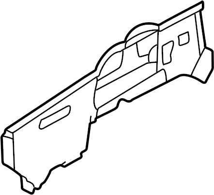 View GD7A53320 Fender Rail (Right) Full-Sized Product Image