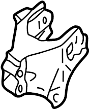 View KB3039010A Engine Mount Bracket (Rear) Full-Sized Product Image