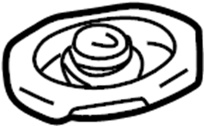 View GA2A34340 Coil Spring Insulator (Upper, Lower) Full-Sized Product Image