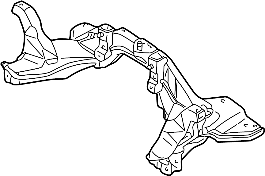 View GD7A34800B Engine Cradle (Front) Full-Sized Product Image