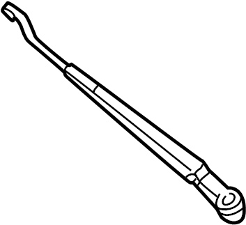 View GD7B67321 Windshield Wiper Arm Full-Sized Product Image