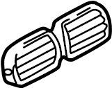 View GG2B6473X00 Dashboard Air Vent (Right, Lower) Full-Sized Product Image