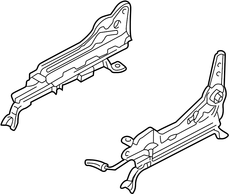 View GD7A88A00 Seat Adjuster (Right) Full-Sized Product Image