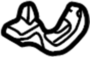 View G03469897 Sunroof Drain Hose Clip Full-Sized Product Image