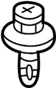 View B46768AC380 Trim. Clip. Fastener. Quarter. Panel. (Upper, Lower) Full-Sized Product Image