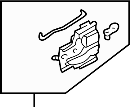 View GG2A73330C Interior Door Handle Full-Sized Product Image