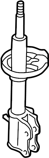 View GD7A28700B Suspension Strut (Rear) Full-Sized Product Image