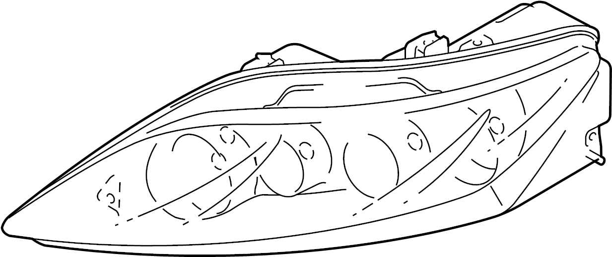 View GK2A510L0E Headlight (Left) Full-Sized Product Image