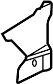 View GK2A56251C Radiator Air Seal Full-Sized Product Image