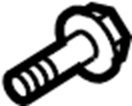 View 997840865 Bolt. Alternator. (Upper) Full-Sized Product Image
