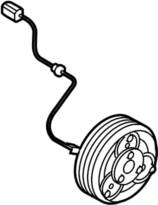 View GK2G61L10A A/C Compressor Clutch Full-Sized Product Image