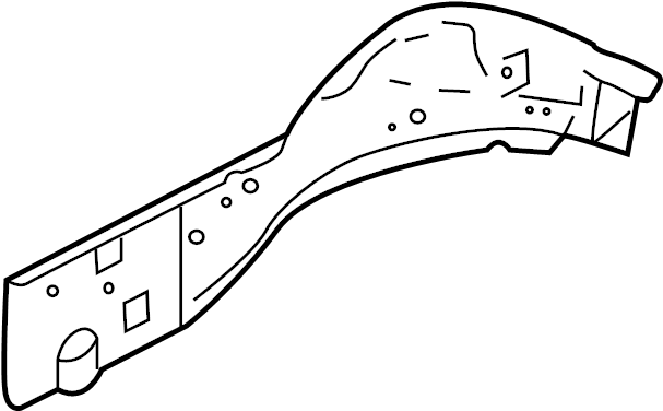 View GJ6A53320C Frame Side Member (Right, Front, Lower) Full-Sized Product Image