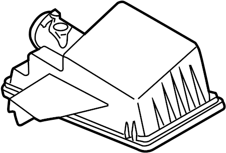 View L3K913Z01 Air Filter Housing (Upper) Full-Sized Product Image