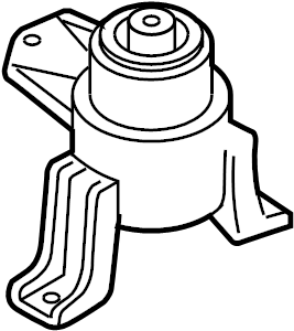 View GP9A39060D Engine Mount Full-Sized Product Image