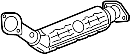 View L3622055XE CATALYTIC CONVERTER.  Full-Sized Product Image
