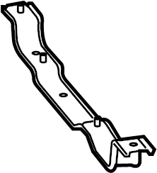 View GP9A4255YC Vapor Canister Bracket (Front) Full-Sized Product Image