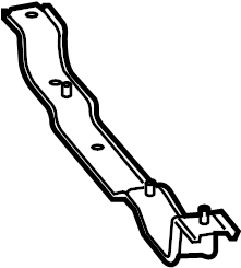 View GP9A4255ZC Vapor Canister Bracket (Rear) Full-Sized Product Image
