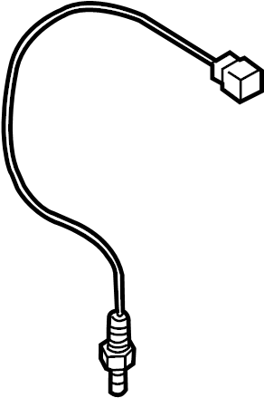 View AJ6018861B Oxygen Sensor (Rear) Full-Sized Product Image