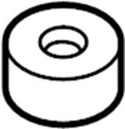 View GJ6A34970 Dynamic damper.  Full-Sized Product Image