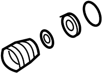 View GK2A32154 HOLDER, STEERING.  Full-Sized Product Image