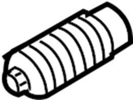 View GJ6A3212X Rack and Pinion Bellows Full-Sized Product Image