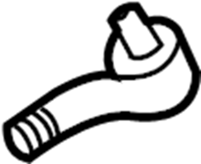 View G26A32290 Steering Tie Rod End Full-Sized Product Image