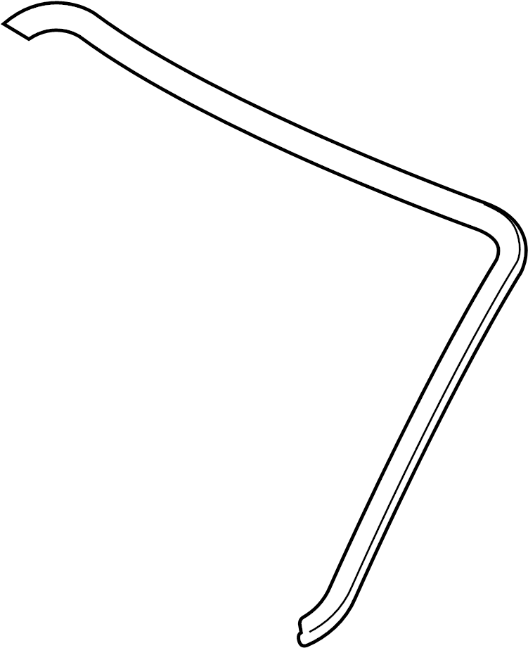 View GK2A50601A Windshield Molding (Front) Full-Sized Product Image