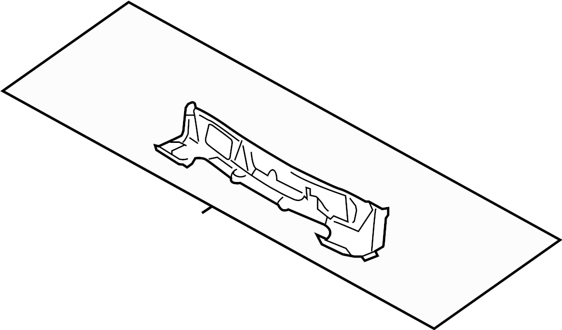 View GK2A5351XA Firewall (Upper) Full-Sized Product Image