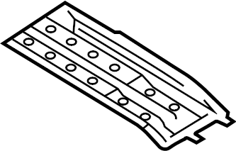 View GK2A70662 Roof Header Panel (Rear) Full-Sized Product Image
