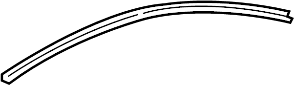 View GK2A508V6A00 Black Out Tape (Right) Full-Sized Product Image