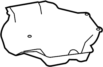 View GP9A42790C Fuel Tank Insulator Full-Sized Product Image