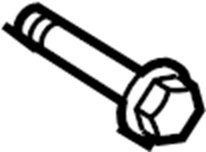 View G21D26114 Suspension Knuckle Bolt (Lower) Full-Sized Product Image