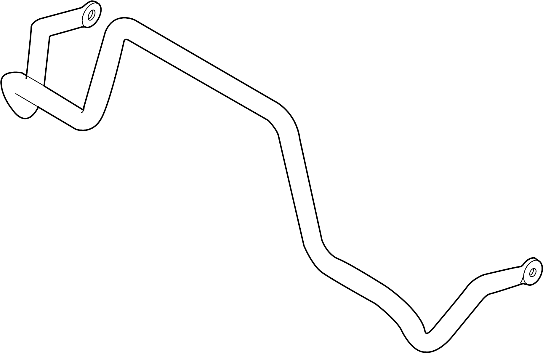 View GP9A28151 Suspension Stabilizer Bar Full-Sized Product Image