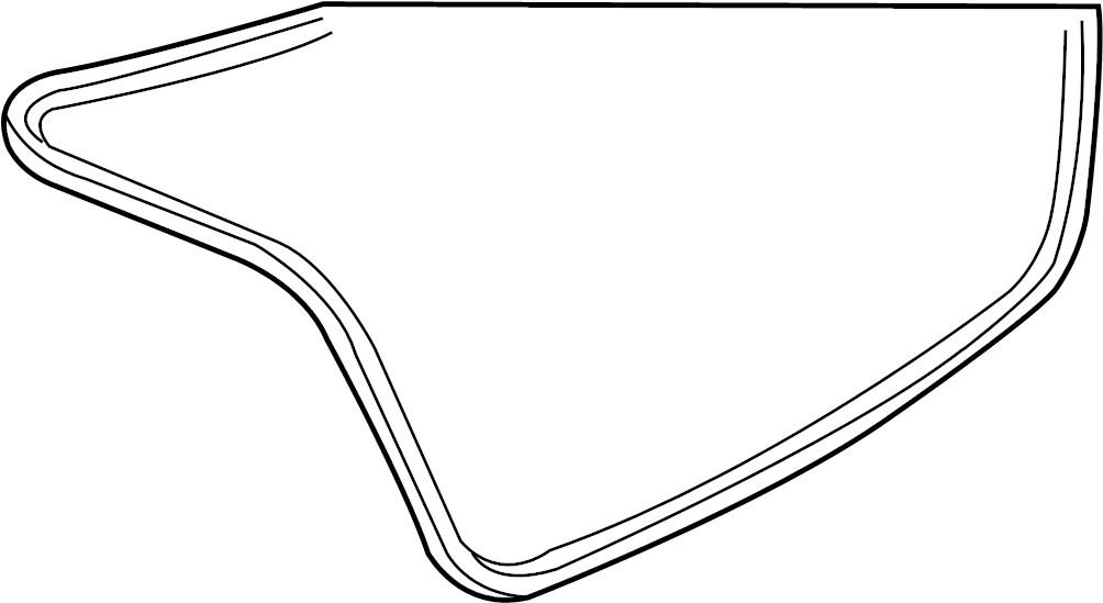 View GK2A56951F Deck Lid Seal Full-Sized Product Image
