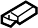 View GK3A68318A Package Tray Trim Full-Sized Product Image