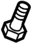 View 9XF002117L Liftgate Hinge Bolt Full-Sized Product Image