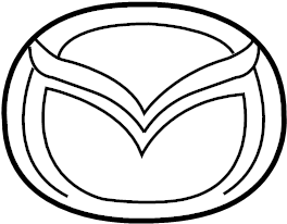 View GJ6A51730A Deck Lid Emblem (Rear) Full-Sized Product Image