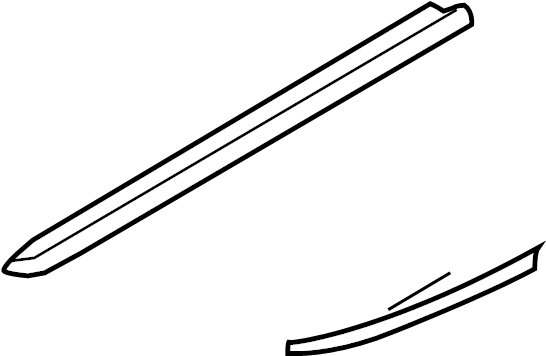 View G21B67330 Back Glass Wiper Blade (Rear) Full-Sized Product Image