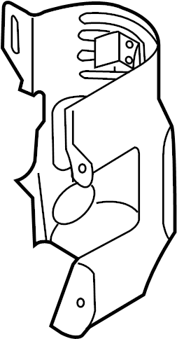 View CY0240870 Shield. Heat. Exhaust.  Full-Sized Product Image