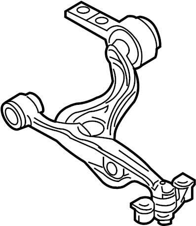 View GS3L34300B Suspension Control Arm (Lower) Full-Sized Product Image
